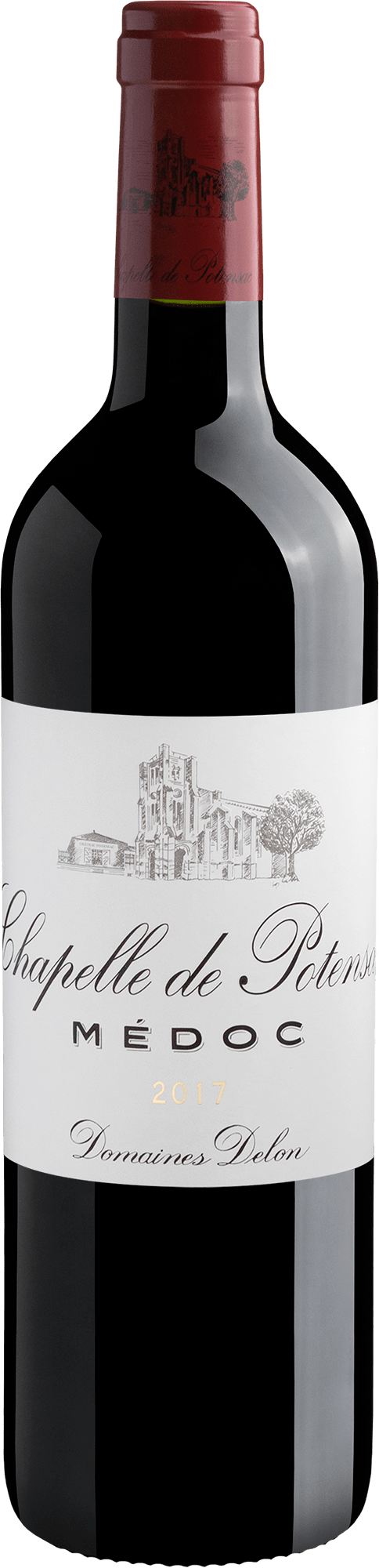 Domaines Delon Chapelle de Potensac Médoc AOC 2017