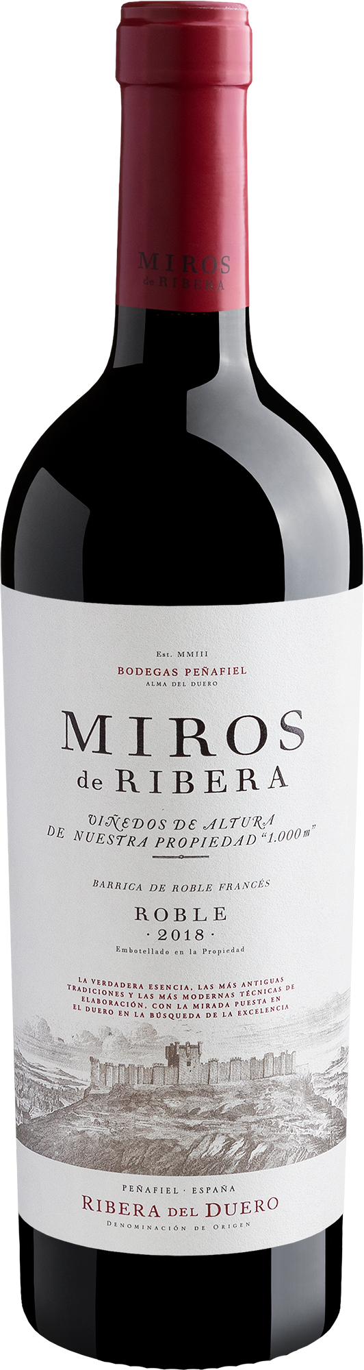 Miros de Ribera Roble Ribera Del Duero D.O. 2018