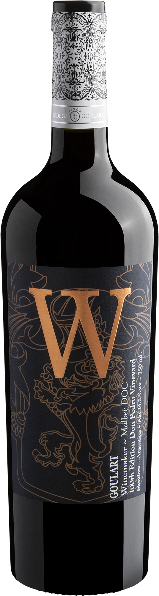 Goulart W Winemaker Malbec 100th Edition Don Pedro Vineyard DOC 2019
