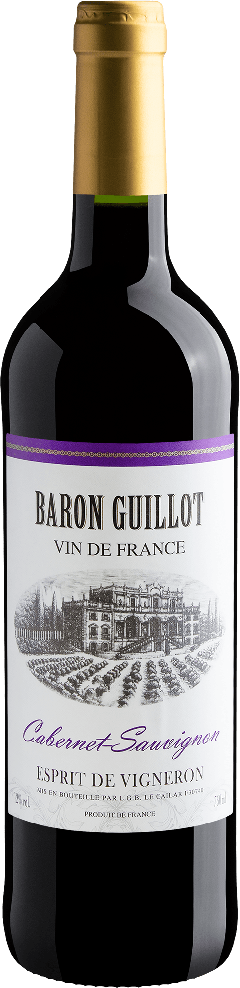 Baron Guillot Esprit de Vigneron Cabernet Sauvignon 2020