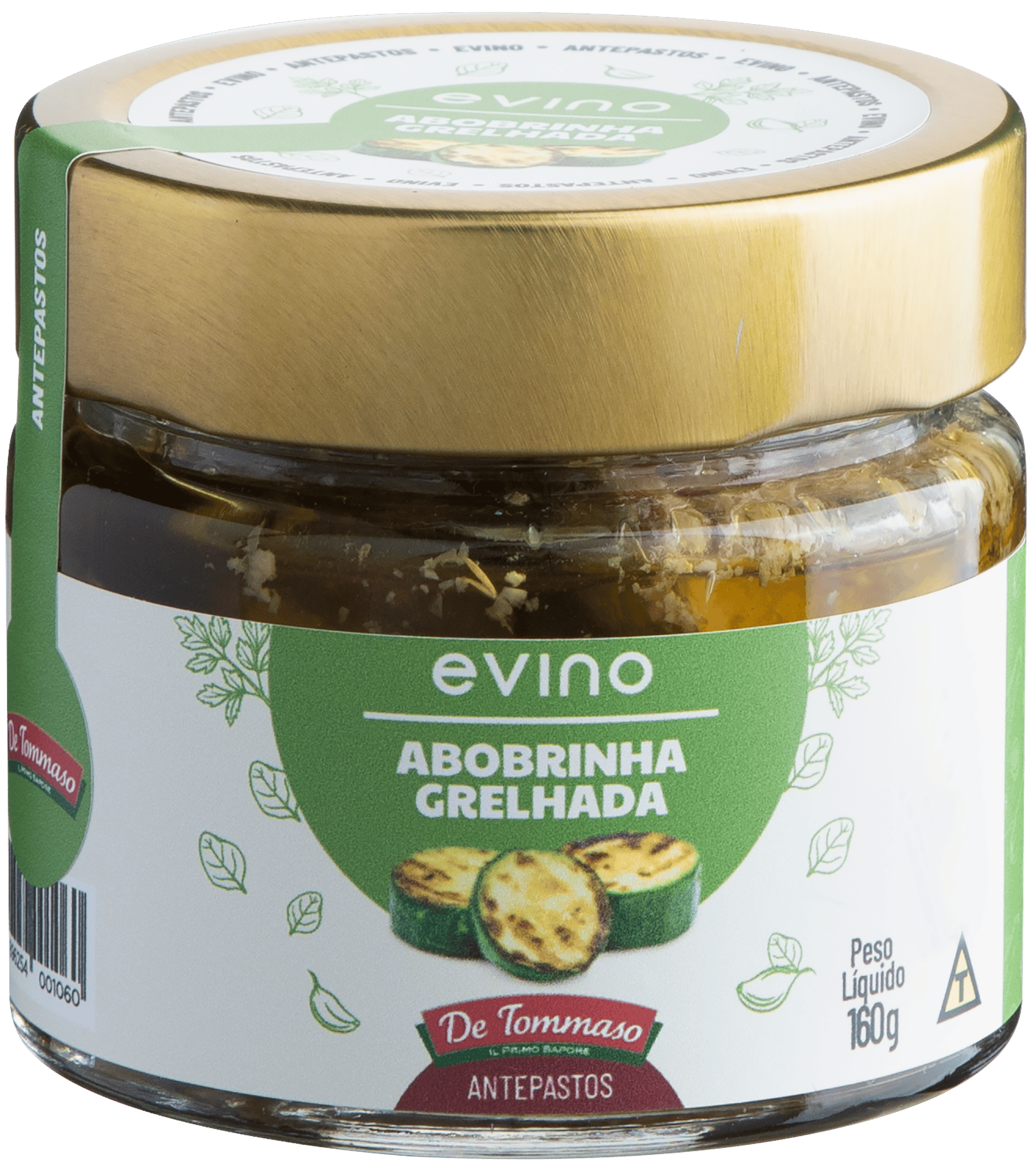 Antepasto de Abobrinha Grelhada De Tommaso Exclusivo Evino - 160g