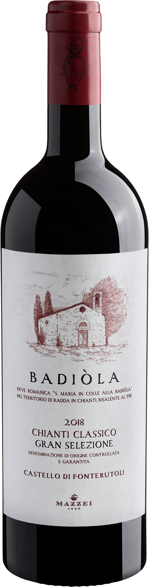 Badiòla Castello Di Fonterutoli Chianti Classico Gran Selezione DOCG 2018