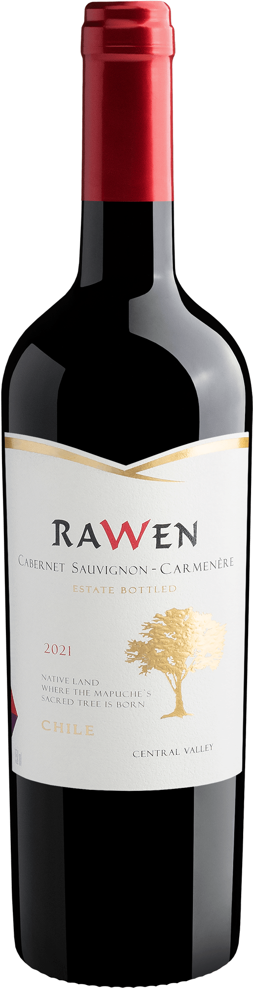 Rawen Cabernet Sauvignon-Carmenère Estate Bottled 2021