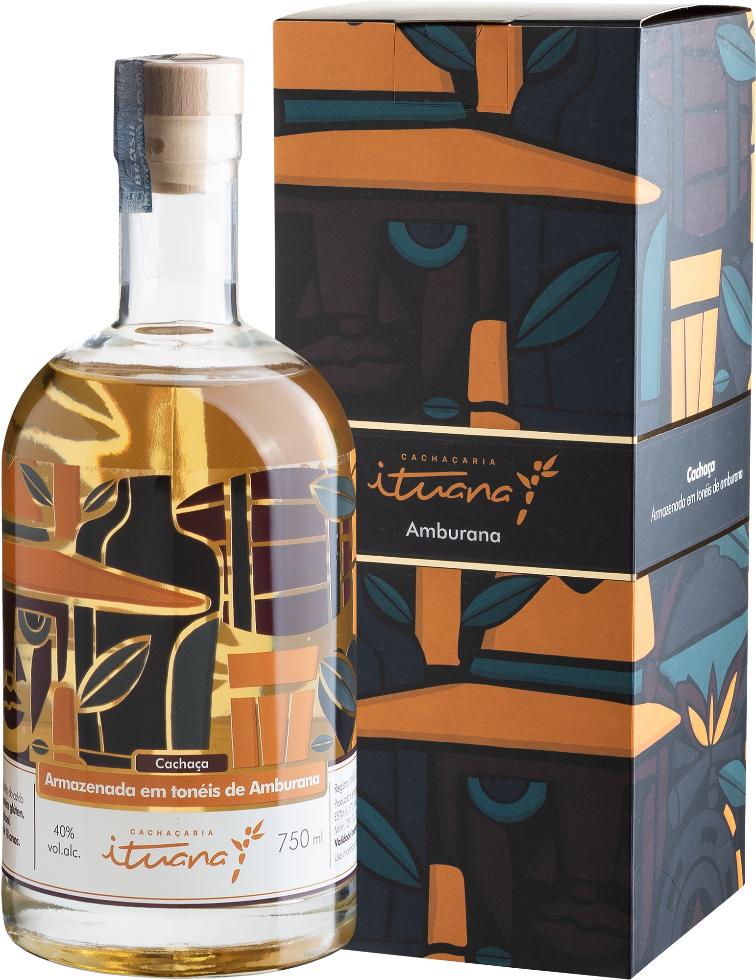 Cachaça Envelhecida Ituana Amburana - 750mL
