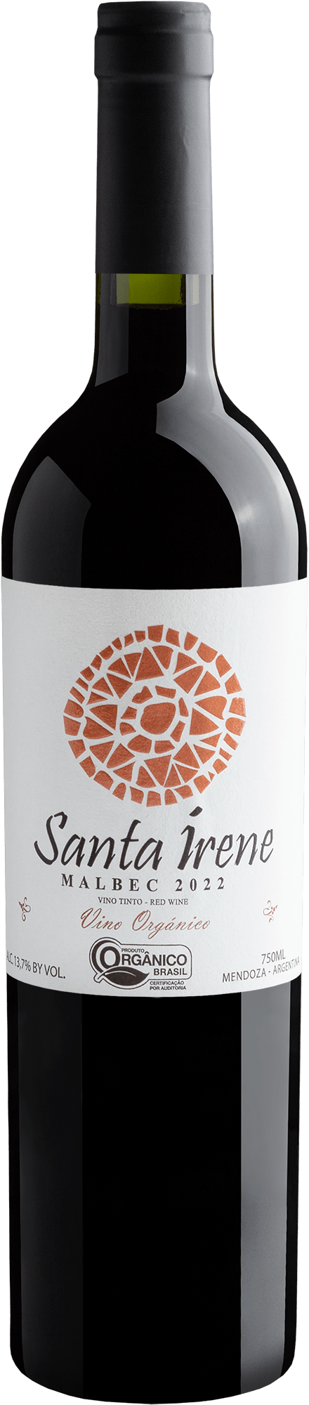 Santa Irene Malbec Vino Orgánico 2022