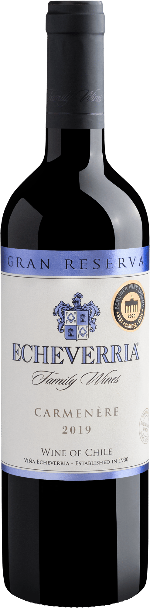 Echeverria Gran Reserva Carménère 2019