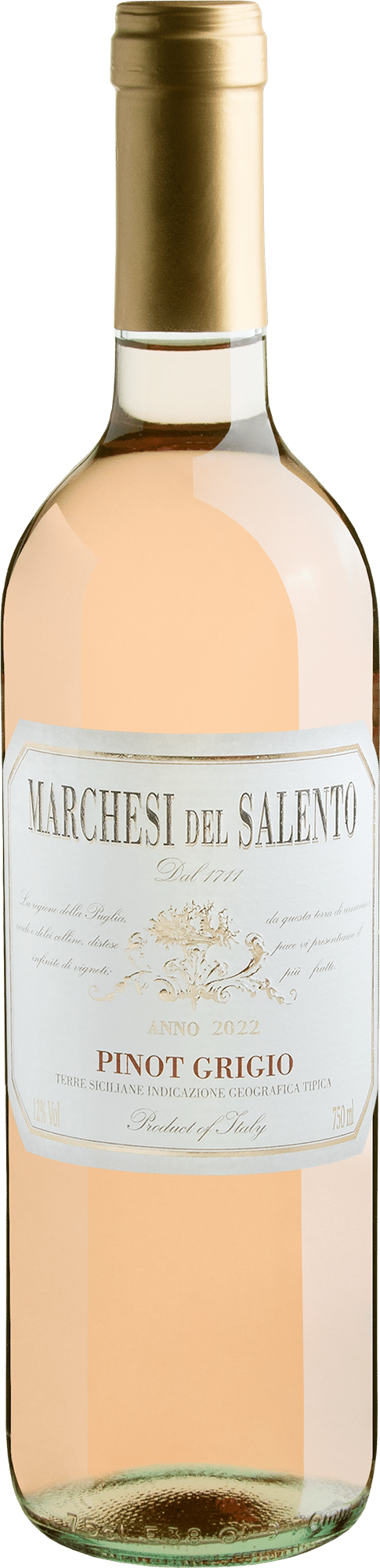 Marchesi del Salento Pinot Grigio Blush Terre Siciliane IGT