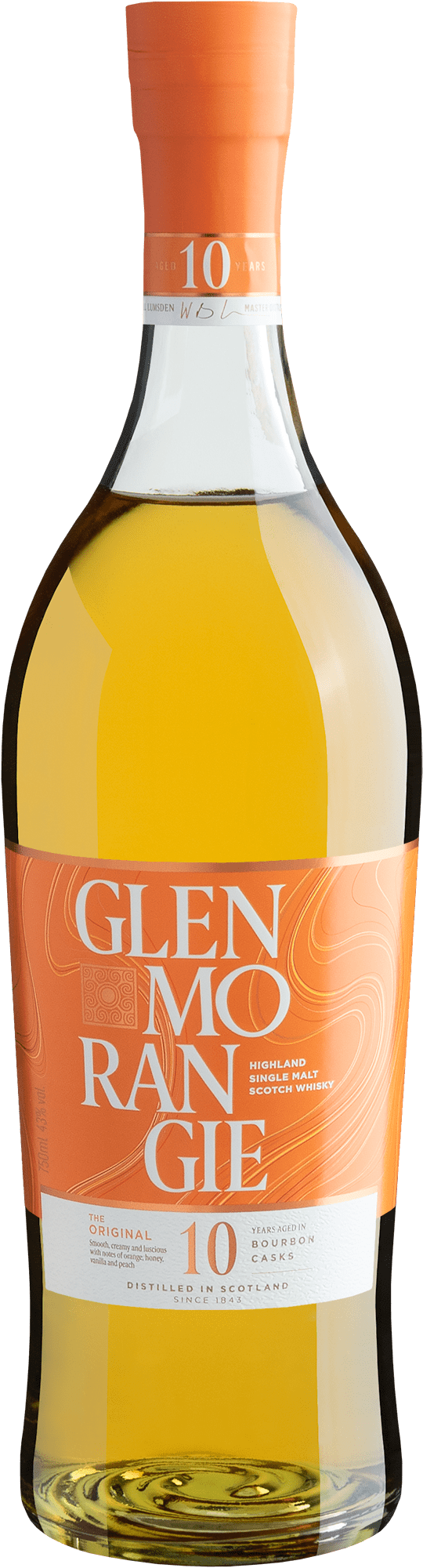 Glenmorangie The Original 10 Years Highland Single Malt Scotch Whisky - 750mL