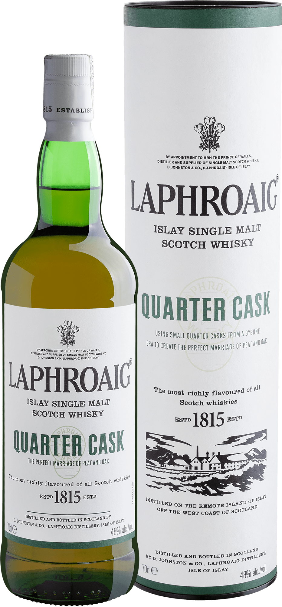 Laphroaig Islay Single Malt Scotch Whisky Quarter Cask - 700mL