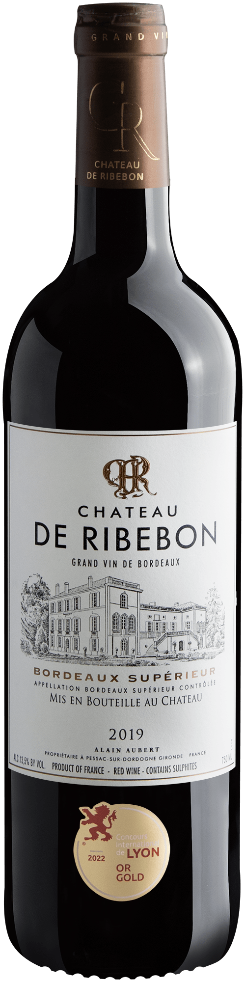 Château de Ribebon Bordeaux Supérieur AOC 2019