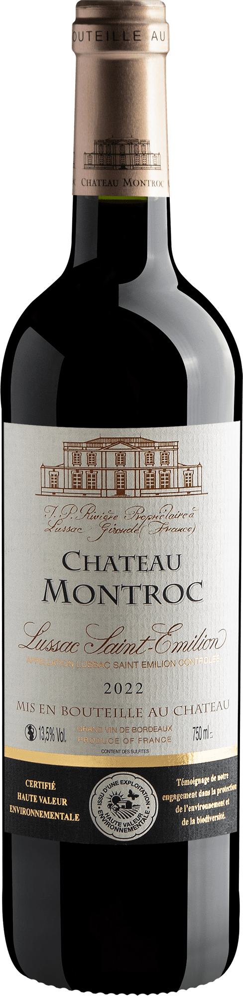 Chateau Montroc Lussac Saint-Emilion AOC 2022