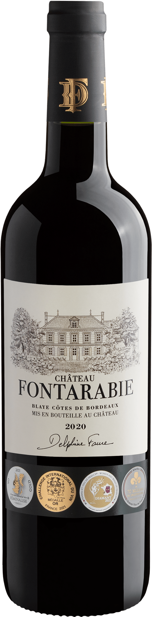 Château Fontarabie Blaye Côtes de Bordeaux AOC 2020