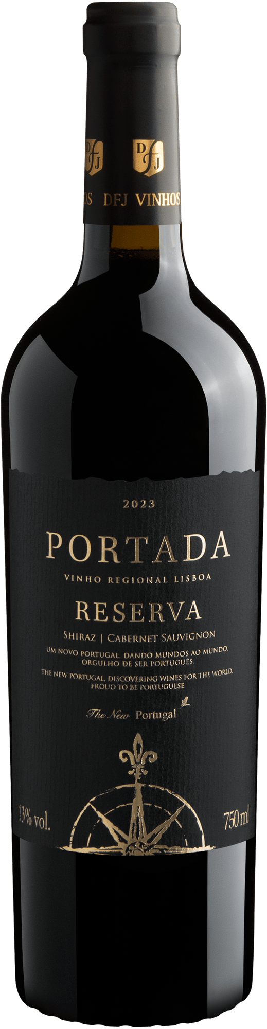 Portada Reserva Black Shiraz | Cabernet Sauvignon Vinho Regional Lisboa 2023