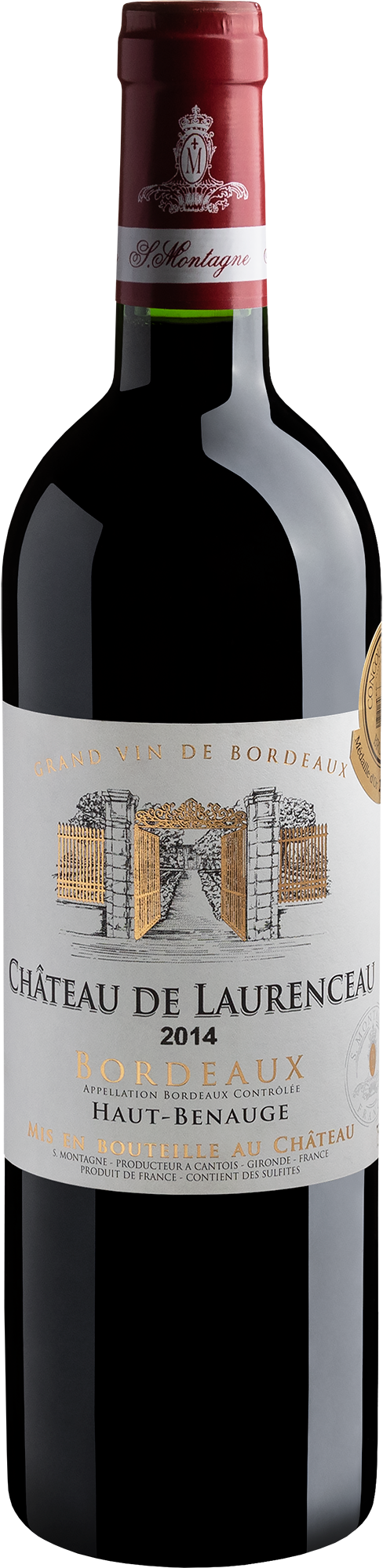 Bordeaux Château de Laurenceau AOC 2014