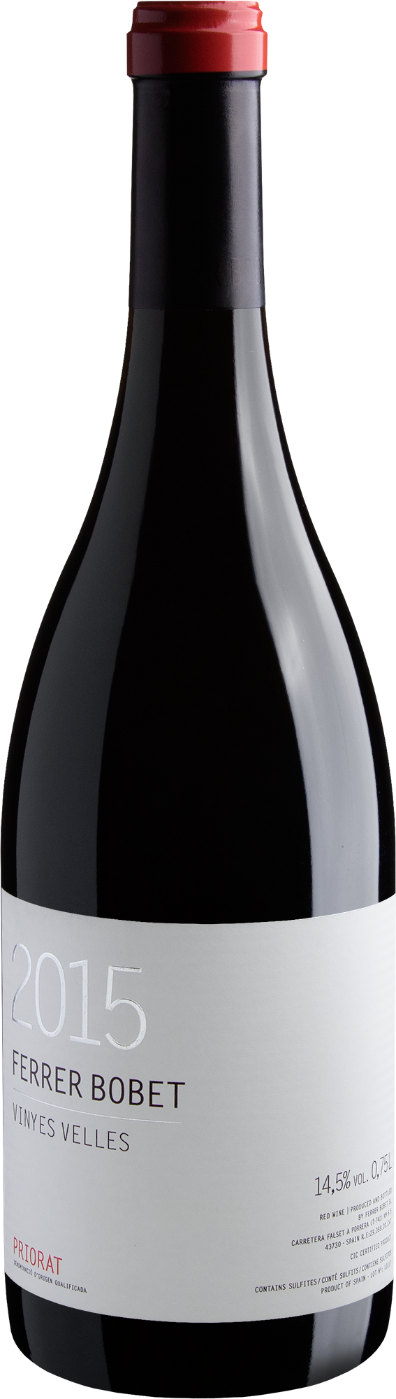 Ferrer Bobet Vinyes Velles Priorat DOCa 2015