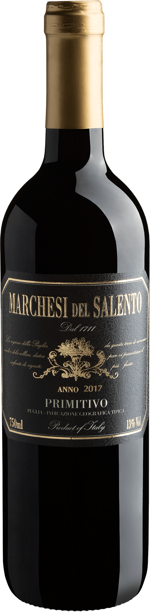 Marchesi del Salento Primitivo 2017