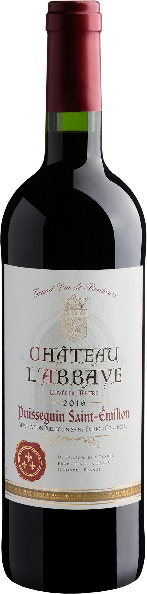 Château l'Abbaye Puisseguin Saint-Émilion AOP 2016