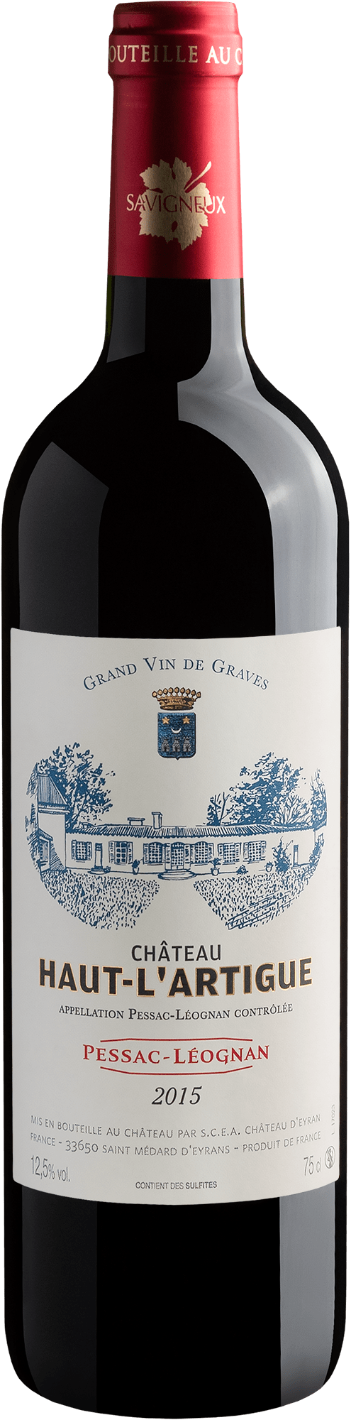 Château Haut Lartigue Pessac-Léognan AOC 2015