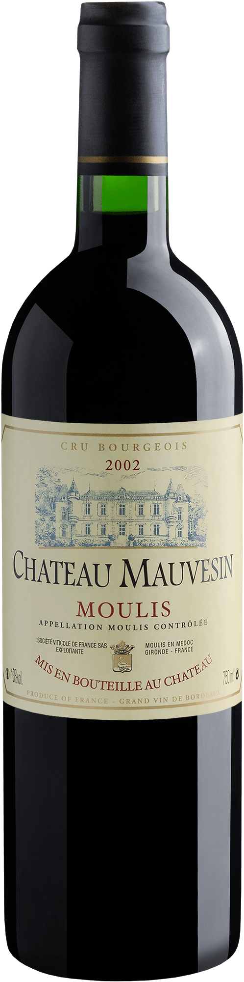 Château Mauvesin 2002 AOC Moulis Cru Bourgeois