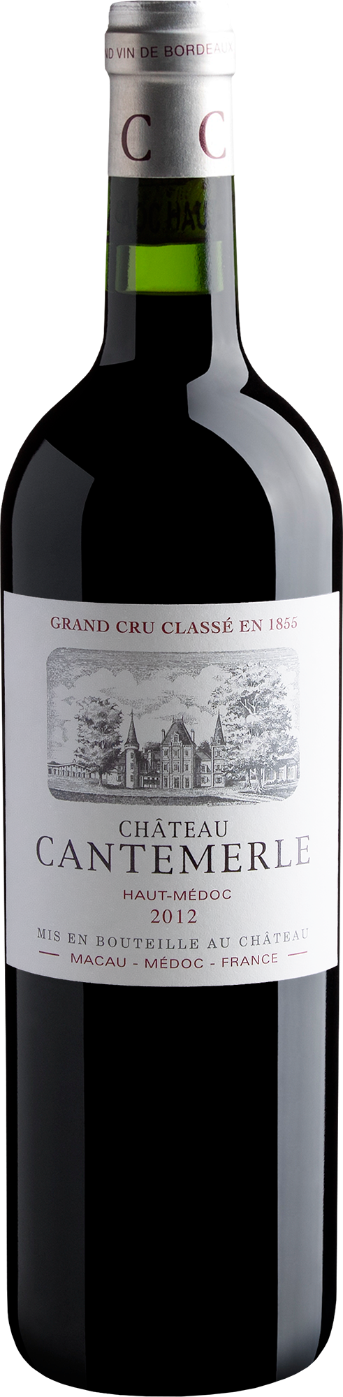 Château Cantemerle Grand Cru Classé Haut-Médoc AOC 2012