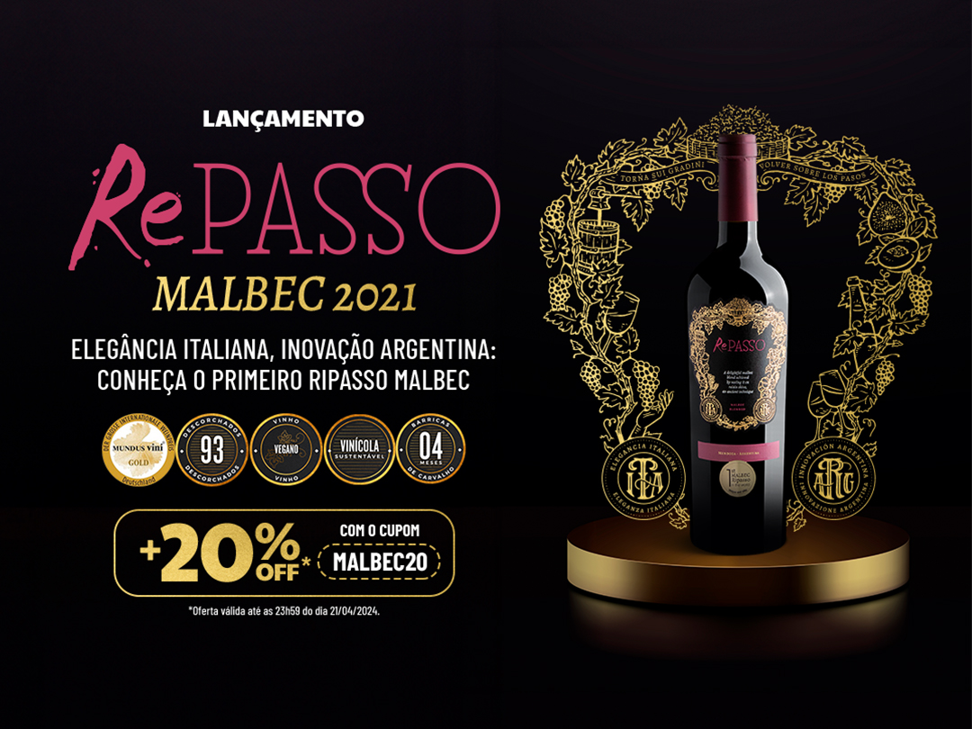 Lançamento: REPASSO MALBEC