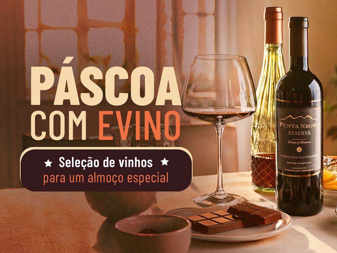 Páscoa com Evino