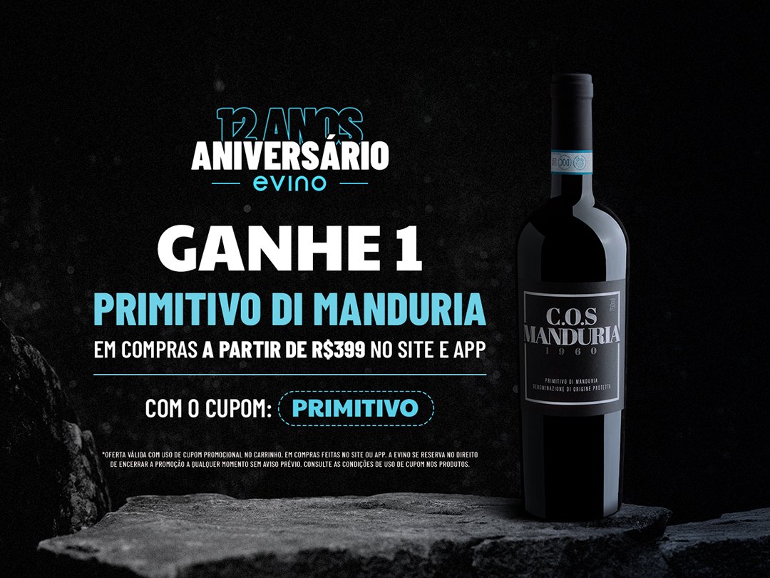 Aniversário Evino 12 anos