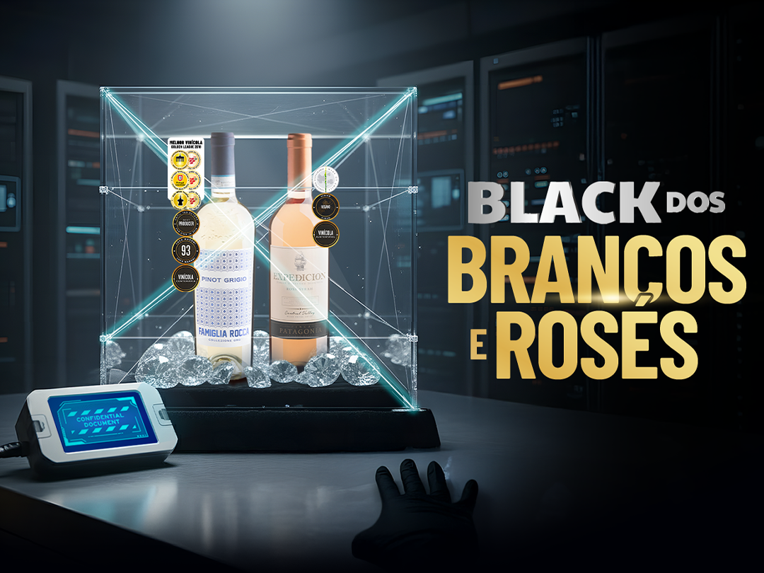 BLACK DOS BRANCOS E ROSÉS