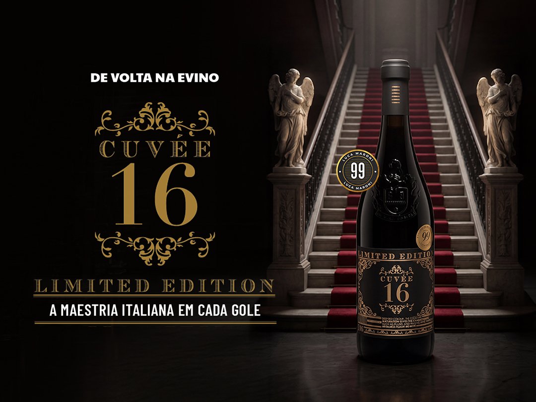 DE VOLTA NA EVINO: Cuvée 16 Limited Edition