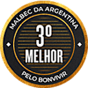 3º melhor Malbec da Argentina pelo Bonvivir