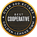 Best Producer over 500 hectares pelo Golden League DWM 2022