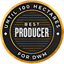 Best Producer until 100 hectars for DWM in 2018