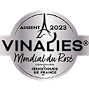 Medalha de Prata Vinalies 2023 - Mondial Du Rosé