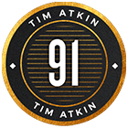 91 pontos Tim Atkin