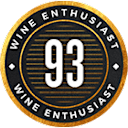 93 pontos Wine Enthusiast