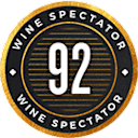 92 pontos Wine Spectator