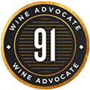 91 pontos Wine Advocate