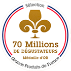 Gold Medal 70 Millions de Dégustateurs Compétition 2022