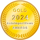 Medalha de Ouro AsiaImportNews Awards 2024