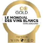 Medalha de Ouro Les Mondial Des Vins Blanc Strasbourg 2025