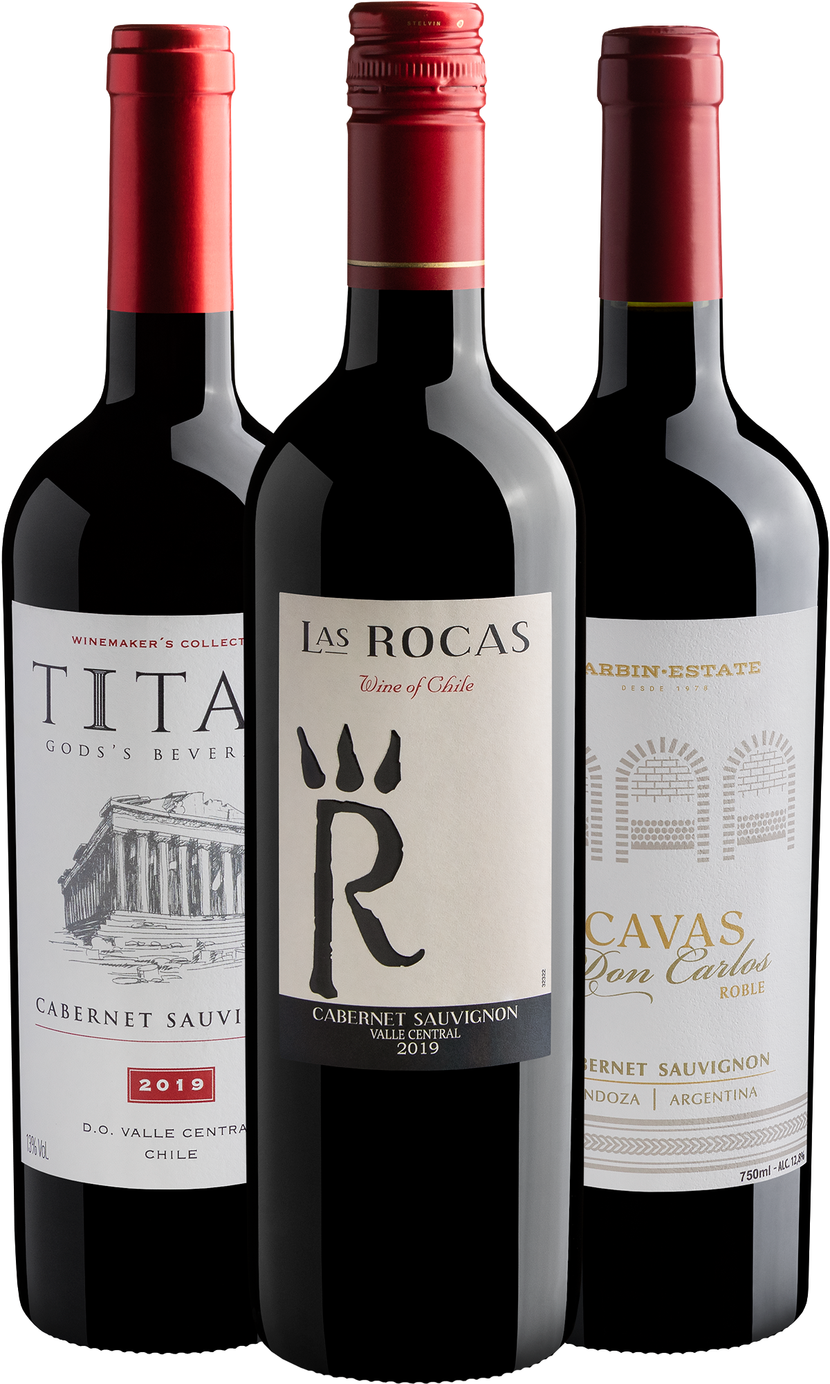 Trio Rainha das Uvas Tintas