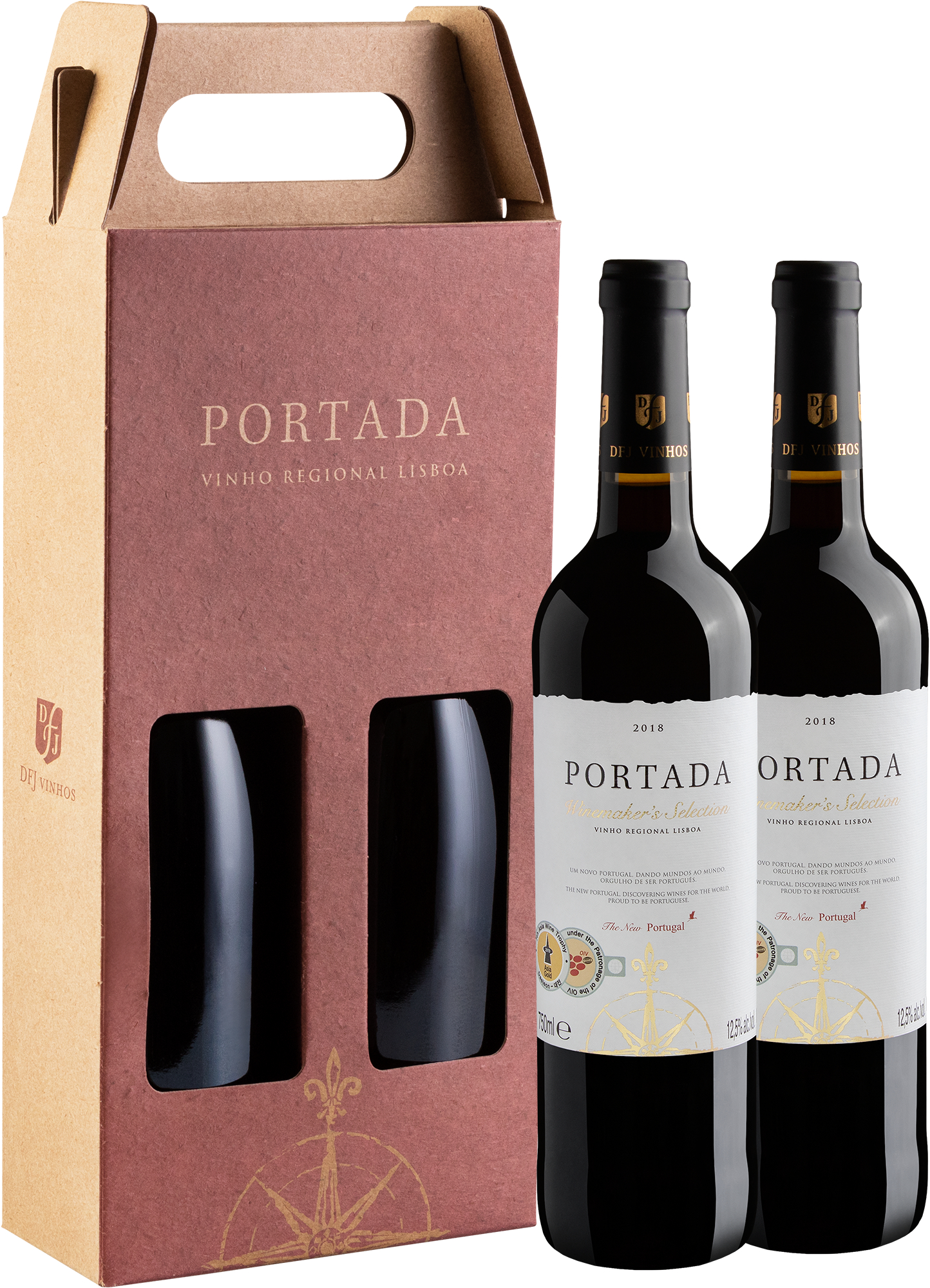 Kit Portada Winemaker's Selection + Caixa de Presente
