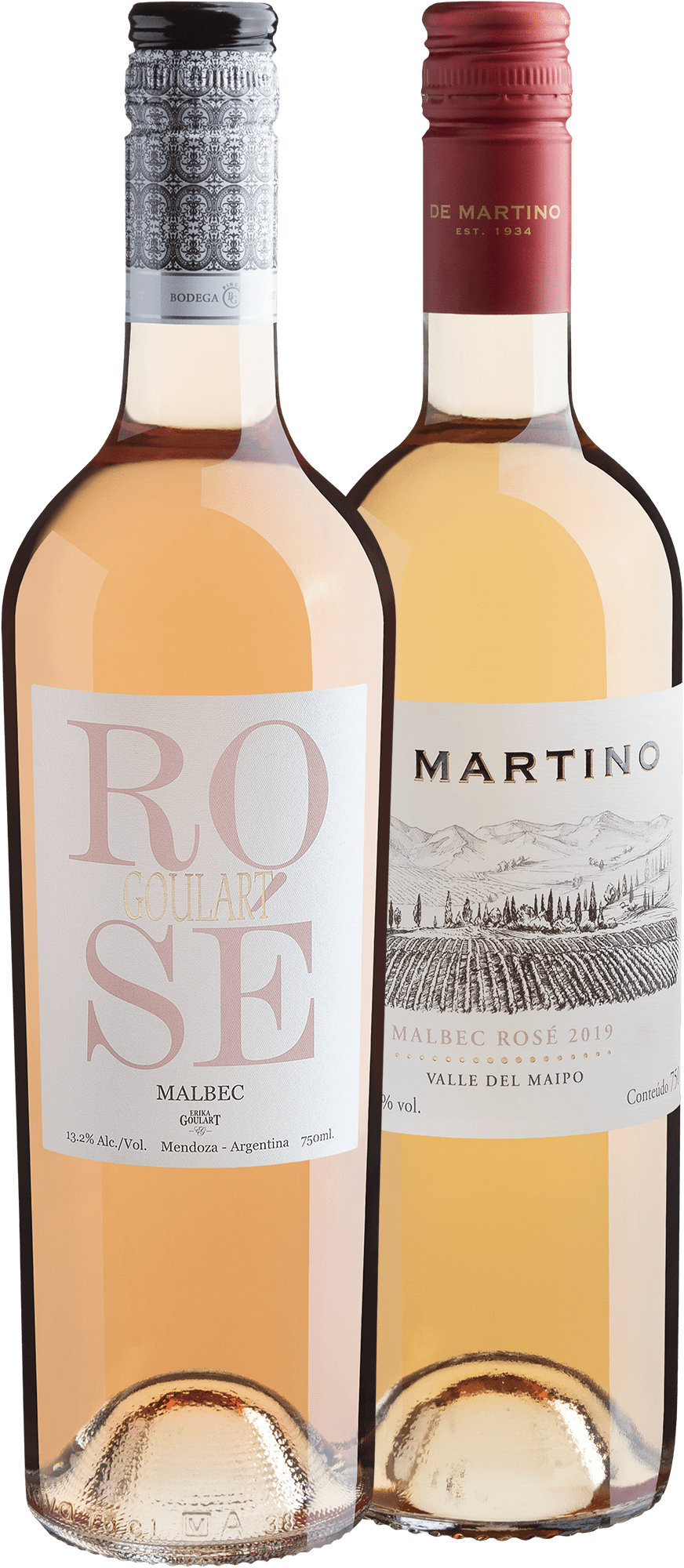 Kit 2 Malbecs Rosés