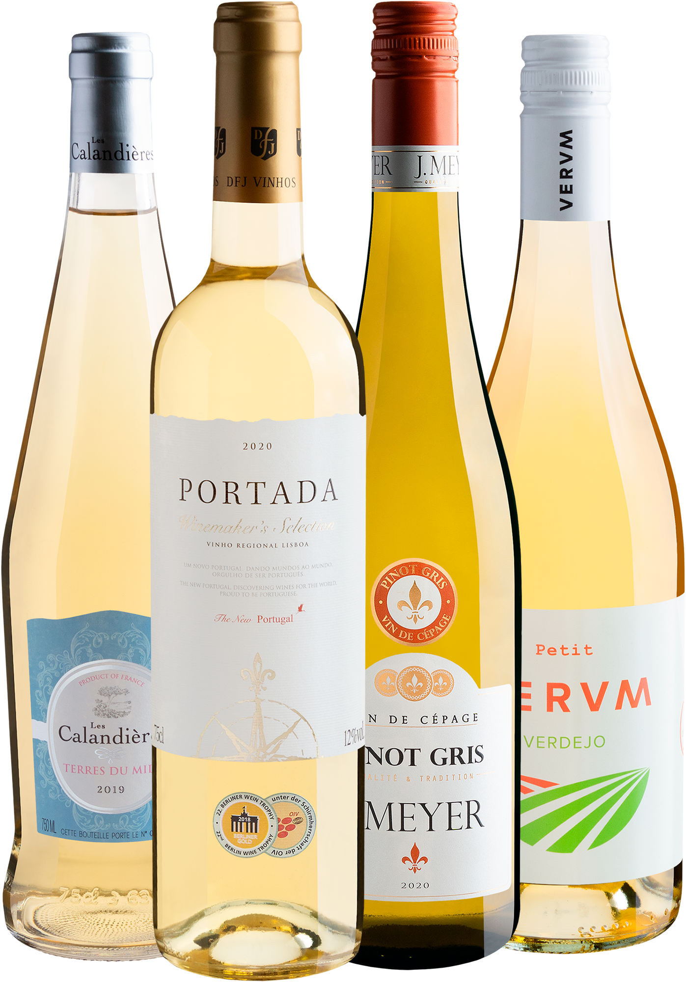 Kit Vinhos Brancos do Velho Mundo