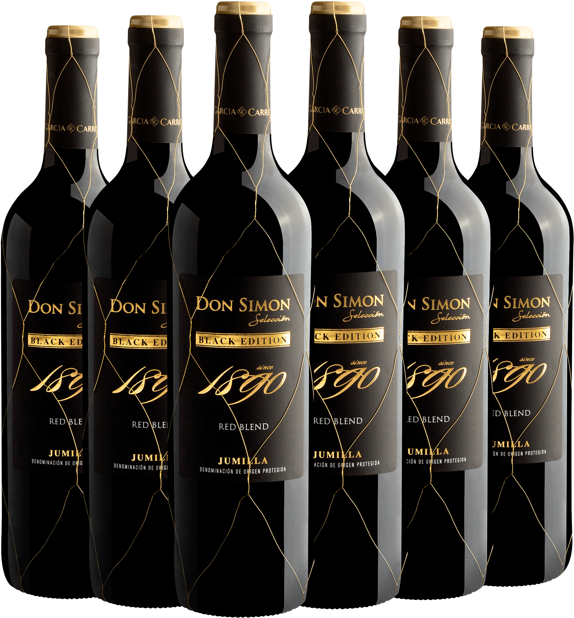 Kit 6 Don Simon Selección Black Edition Red Blend Jumilla DOP por R$34,90 cada