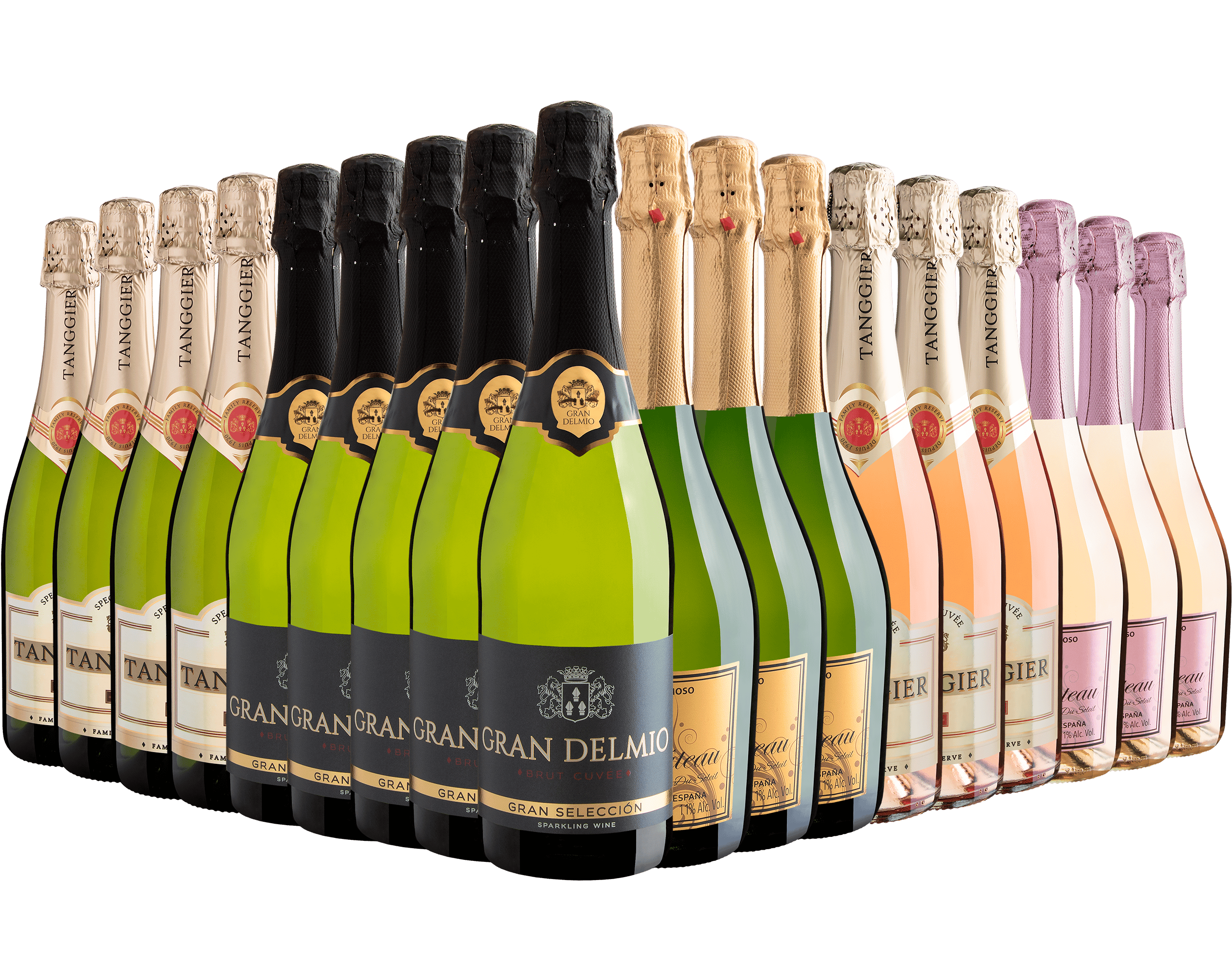 Kit 18 Espumantes por R$29,90 cada