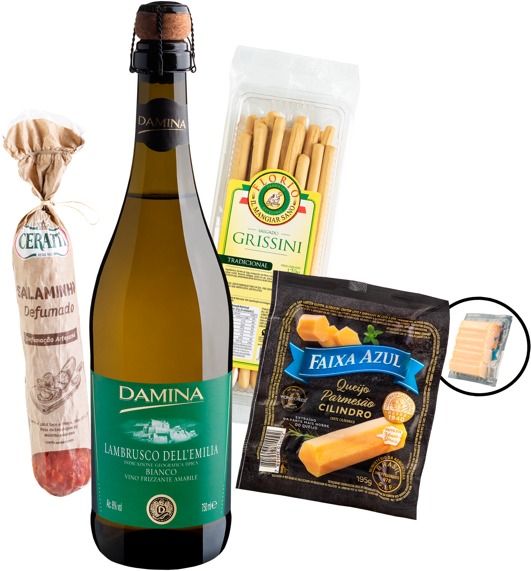 Kit Lambrusco + Aperitivos