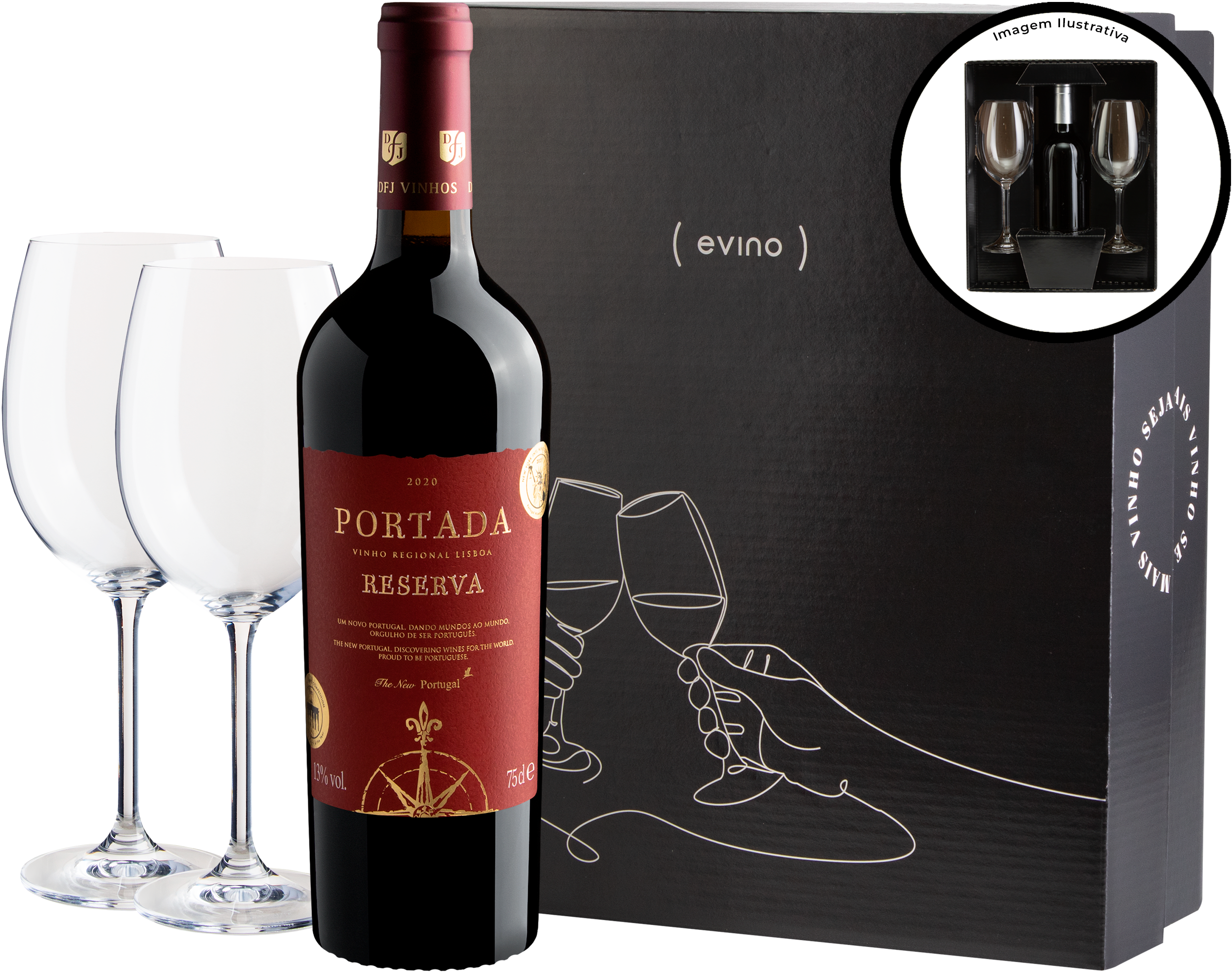 Kit Para Presente com Portada Reserva