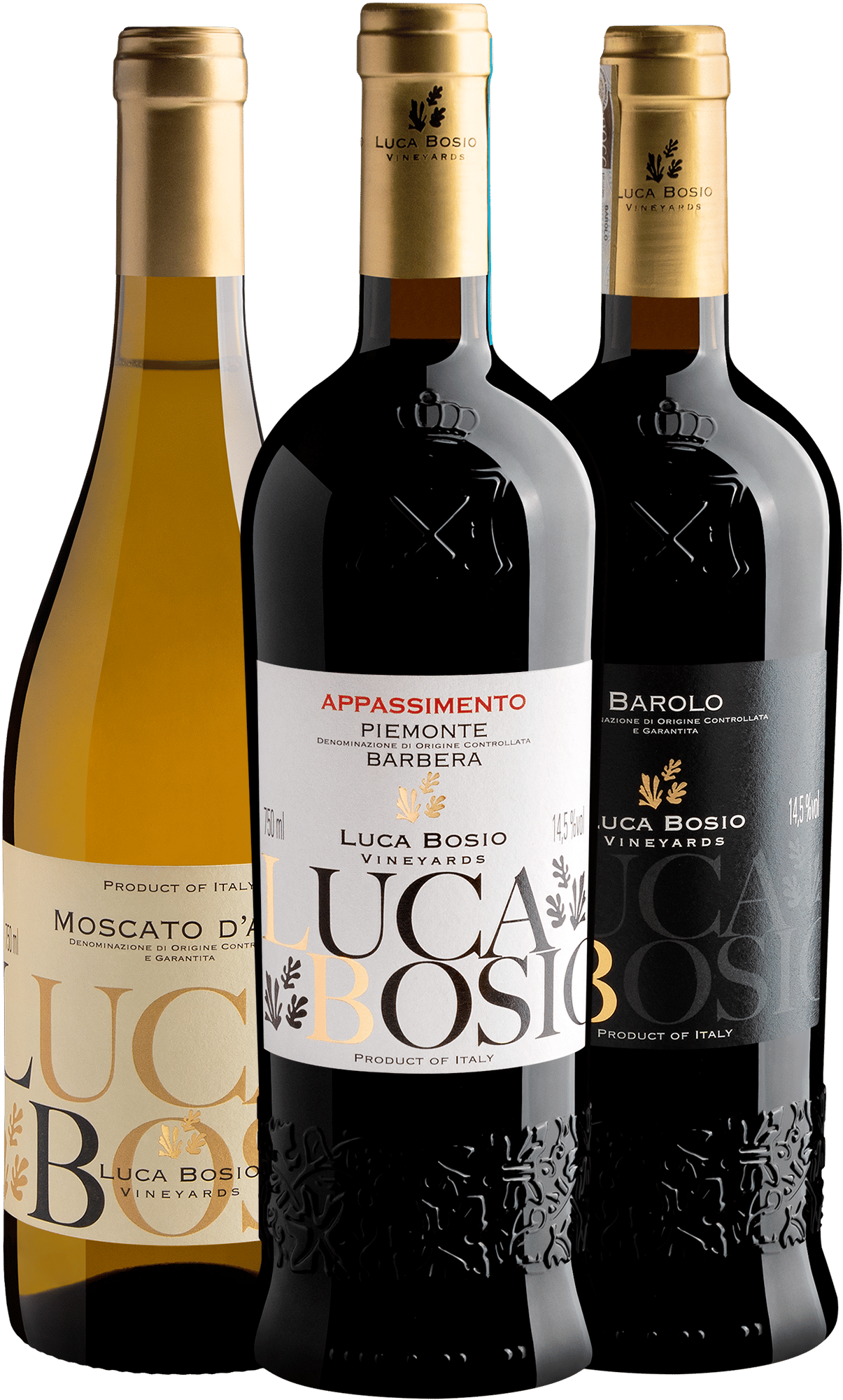 Kit 3 Luca Bosio Vineyards