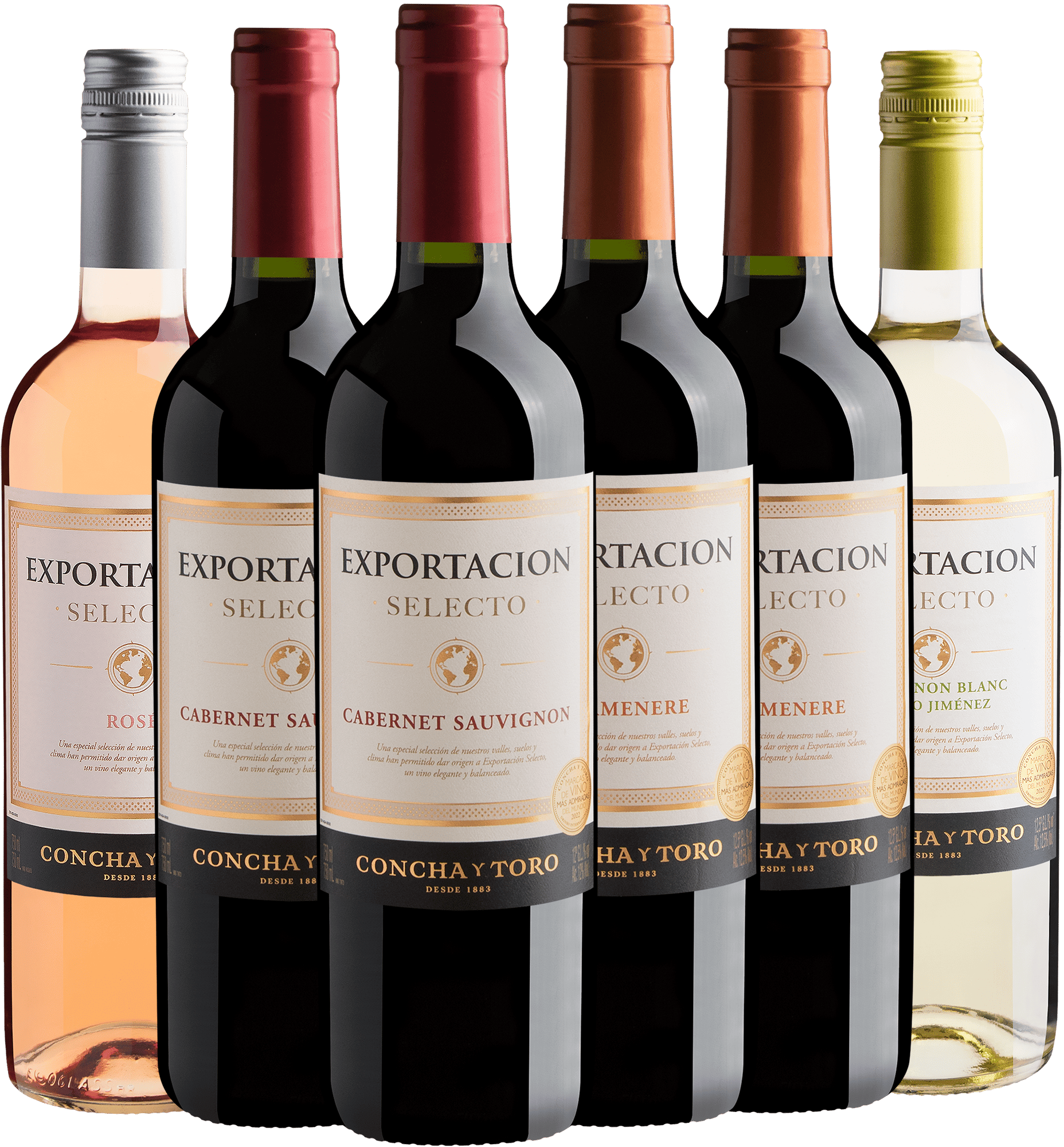 Kit 6 Concha y Toro Exportacion por R$29,90 cada garrafa